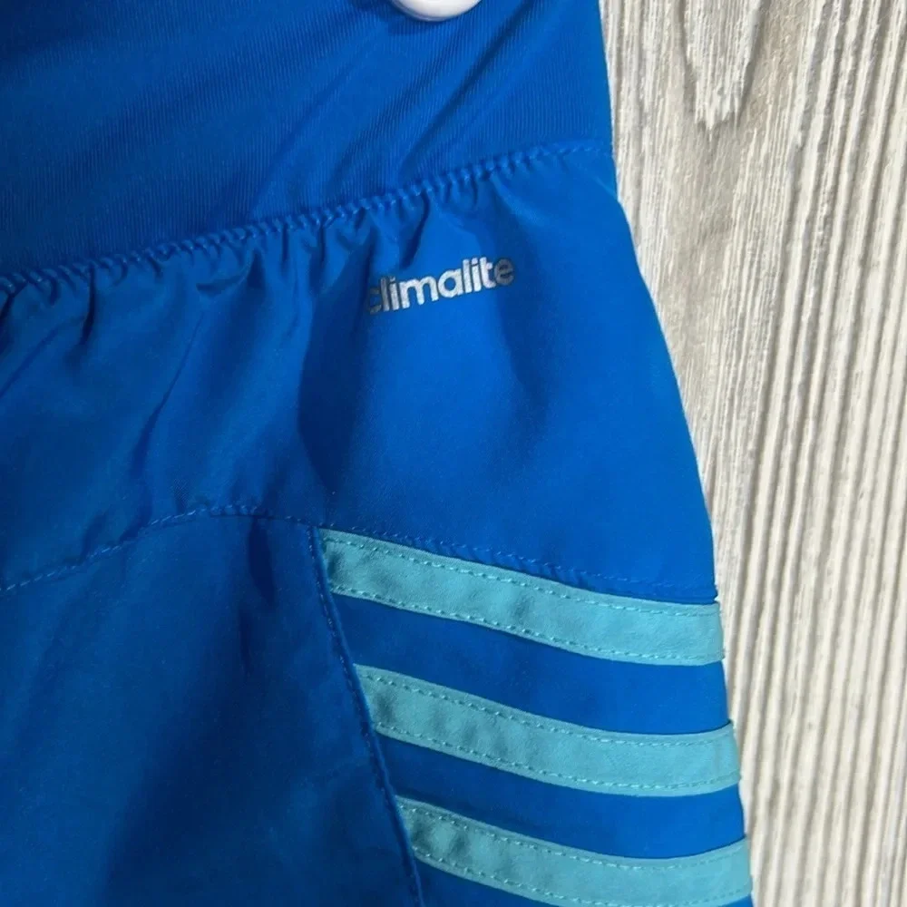Women’s Adidas Climate Shorts Blue Size Medium